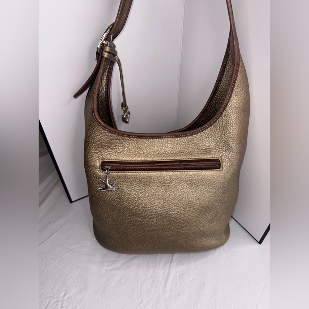 Brighton Gold Hobo Bag - Excellent Condition - Picture 4 of 10